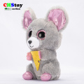 CHStoy Wholesale Big Eyes Lovely Stuffed Animal Cute Mouse Plush toy